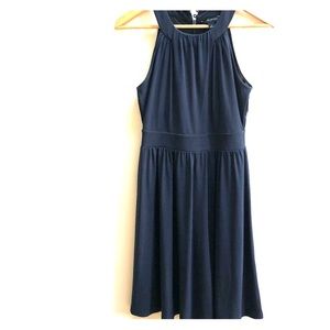 Navy Banana Republic dress